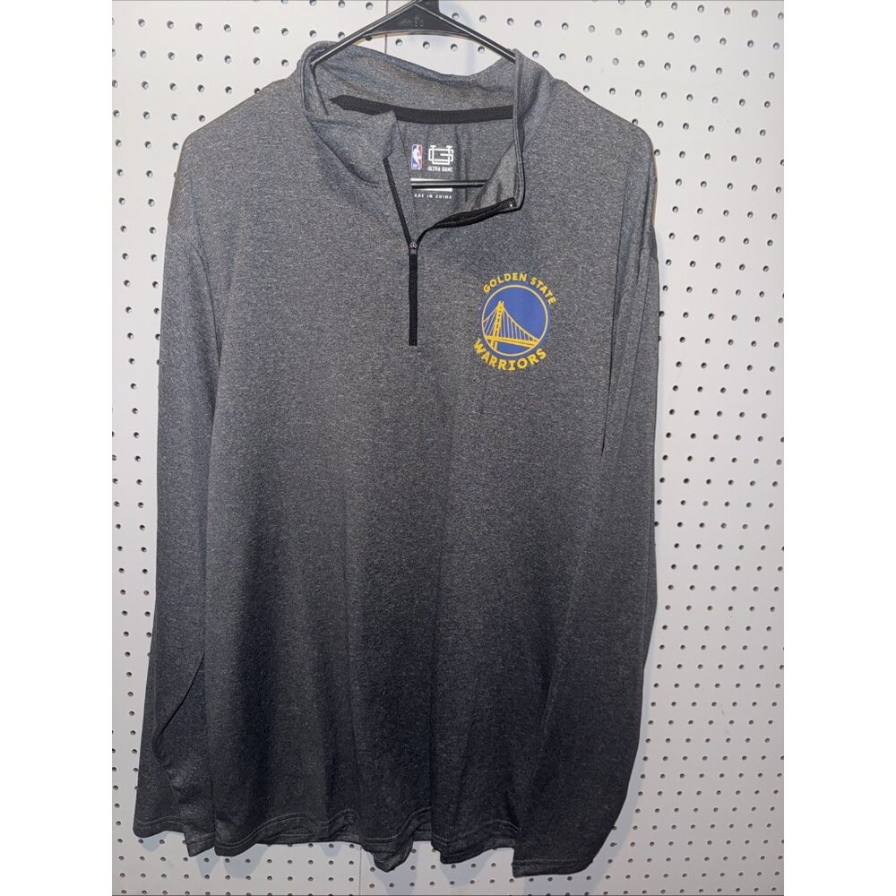 Golden State Warriors Pullover Hoodie Men’s XXL Gray Ultra Game NBA NWT